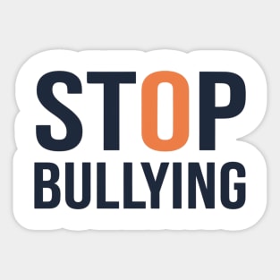 stop bullying Sticker